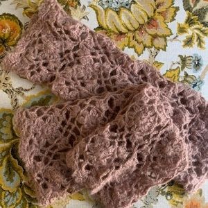 Vintage soft wool leg warmers